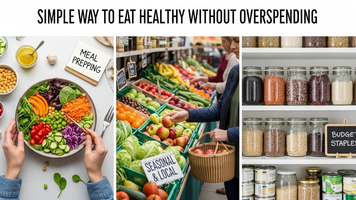 Simple Ways to Eat Healthy Without Overspending