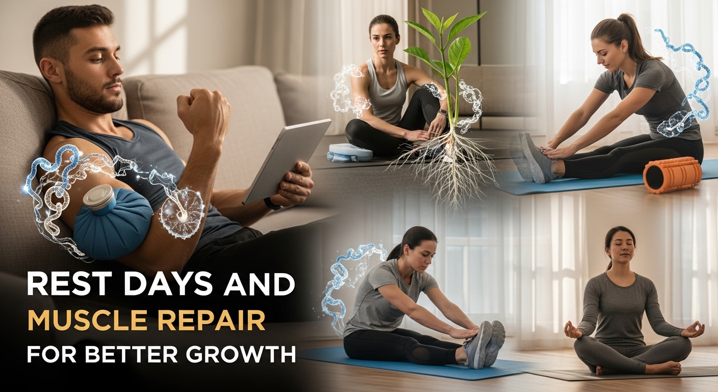 Rest Days and Muscle Repair for Better Growth