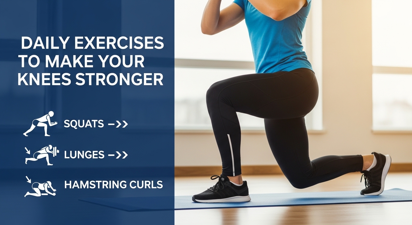 Daily Exercises to Make Your Knees Stronger